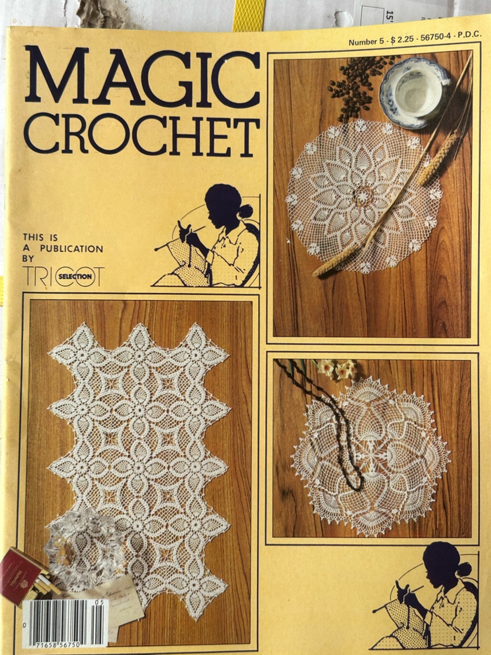 Vintage Magic Crochet Magazine Number 5, published in 1983